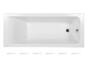 AQUANET Ванна акриловая BRIGHT 165*70  на каркасе к/с110 (230255)