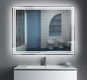 Simple Jasmine 800x800.202 Зеркало с подсветкой SuperLed(холодной) и сенсорным выключателем (на взмах) (уценен)